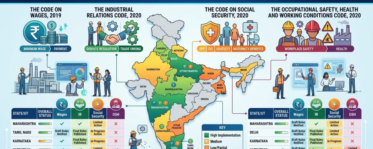 Four Labour Codes state-by-state tracker