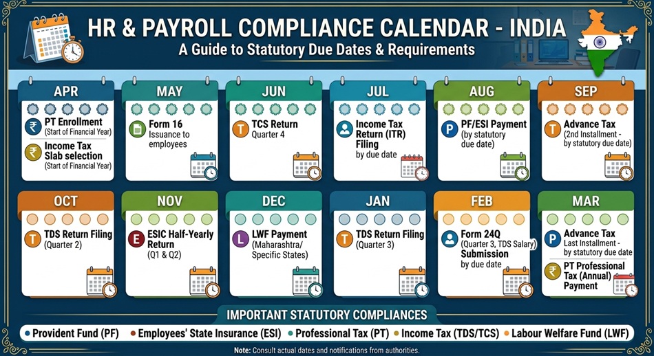 HR-payroll compliance calendar