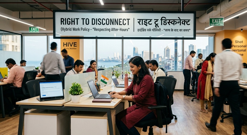 Right to disconnect hybrid work policy